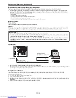 Предварительный просмотр 36 страницы Mitsubishi Electric FL6900U User Manual