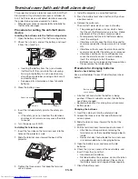 Предварительный просмотр 38 страницы Mitsubishi Electric FL6900U User Manual