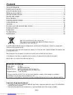 Предварительный просмотр 3 страницы Mitsubishi Electric FL7000 User Manual