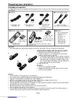 Предварительный просмотр 6 страницы Mitsubishi Electric FL7000 User Manual