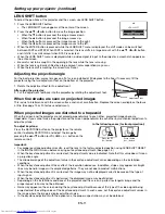 Предварительный просмотр 11 страницы Mitsubishi Electric FL7000 User Manual