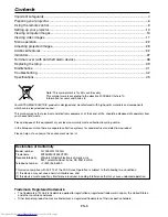 Preview for 3 page of Mitsubishi Electric FL7000LU Series User Manual