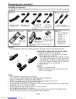 Preview for 6 page of Mitsubishi Electric FL7000LU Series User Manual