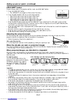 Предварительный просмотр 11 страницы Mitsubishi Electric FL7000U User Manual