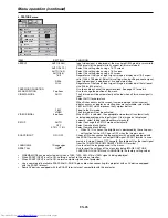 Предварительный просмотр 26 страницы Mitsubishi Electric FL7000U User Manual