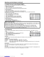 Предварительный просмотр 30 страницы Mitsubishi Electric FL7000U User Manual