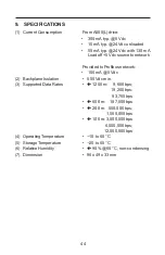 Preview for 44 page of Mitsubishi Electric FR-A 500 Instruction Manual