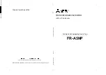 Preview for 1 page of Mitsubishi Electric FR-A5NP Instruction Manual