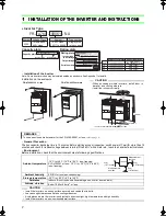 Preview for 3 page of Mitsubishi Electric FR-A760-00017-NA Installation Manuallines