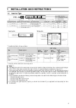 Preview for 7 page of Mitsubishi Electric FR-A800 Installation Manuallines