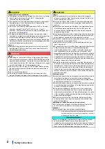 Предварительный просмотр 3 страницы Mitsubishi Electric FR-CC2-P Instruction Manual