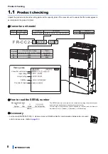 Предварительный просмотр 9 страницы Mitsubishi Electric FR-CC2-P Instruction Manual