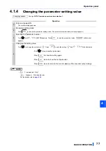 Предварительный просмотр 78 страницы Mitsubishi Electric FR-CC2-P Instruction Manual