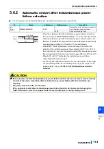 Предварительный просмотр 114 страницы Mitsubishi Electric FR-CC2-P Instruction Manual