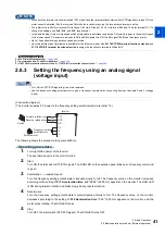 Preview for 42 page of Mitsubishi Electric FR-E800 Instruction Manual