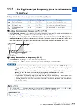 Preview for 254 page of Mitsubishi Electric FR-E800 Instruction Manual