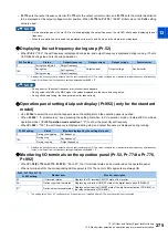 Preview for 276 page of Mitsubishi Electric FR-E800 Instruction Manual