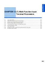 Preview for 310 page of Mitsubishi Electric FR-E800 Instruction Manual