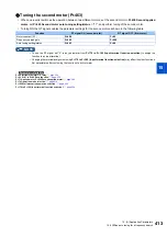 Preview for 414 page of Mitsubishi Electric FR-E800 Instruction Manual