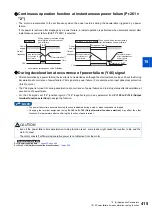 Preview for 416 page of Mitsubishi Electric FR-E800 Instruction Manual