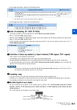 Preview for 424 page of Mitsubishi Electric FR-E800 Instruction Manual