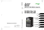 Mitsubishi Electric FR-F720P-55K Instruction Manual предпросмотр