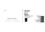 Mitsubishi Electric FR-PU04 Instruction Manual preview