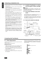 Preview for 6 page of Mitsubishi Electric Fresh Master GUF-100RD3 Installation Instructions Manual