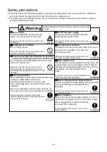 Preview for 3 page of Mitsubishi Electric Fresh Master GUF-100RDH3 Handbook