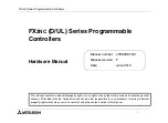 Preview for 3 page of Mitsubishi Electric FX0N-485ADP Hardware Manual