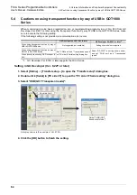 Preview for 70 page of Mitsubishi Electric FX2N-16E series User Manual