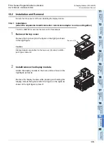 Предварительный просмотр 319 страницы Mitsubishi Electric FX2N-16E series User Manual