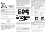 Preview for 1 page of Mitsubishi Electric FX2N-2DA User Manual