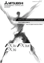 Mitsubishi Electric FX3G SERIES Programming Manual preview