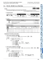 Preview for 535 page of Mitsubishi Electric FX3G SERIES Programming Manual