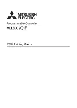 Preview for 1 page of Mitsubishi Electric FX5U Series Training Manual