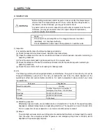 Preview for 150 page of Mitsubishi Electric GENERAL PURPOSE AC SERVO MR-E- A/AG Instruction Manual