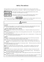 Предварительный просмотр 2 страницы Mitsubishi Electric GM-J2 Series Instruction Manual