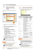 Preview for 98 page of Mitsubishi Electric GOT 1000 Series Connection Manual