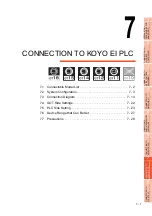 Preview for 255 page of Mitsubishi Electric GOT 1000 Series Connection Manual