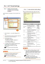 Preview for 422 page of Mitsubishi Electric GOT 1000 Series Connection Manual