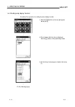 Preview for 24 page of Mitsubishi Electric GOT 900 Operating Manual