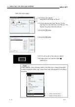 Preview for 37 page of Mitsubishi Electric GOT 900 Operating Manual