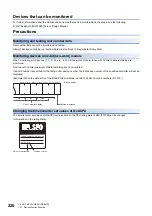 Preview for 222 page of Mitsubishi Electric GOT SIMPLE Series User Manual