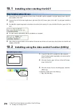 Preview for 276 page of Mitsubishi Electric GOT SIMPLE Series User Manual