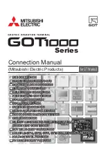 Preview for 1 page of Mitsubishi Electric GT15 Connection Manual