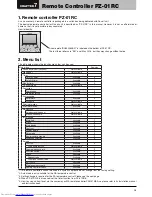 Предварительный просмотр 31 страницы Mitsubishi Electric GUG-01SL-E Technical Manual