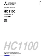 Предварительный просмотр 1 страницы Mitsubishi Electric HC100U User Manual