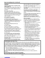 Предварительный просмотр 5 страницы Mitsubishi Electric HC1500 User Manual