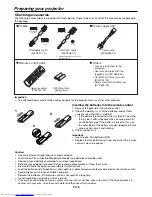 Предварительный просмотр 6 страницы Mitsubishi Electric HC1500 User Manual